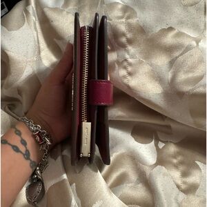 Maroon Kate Spade wallet